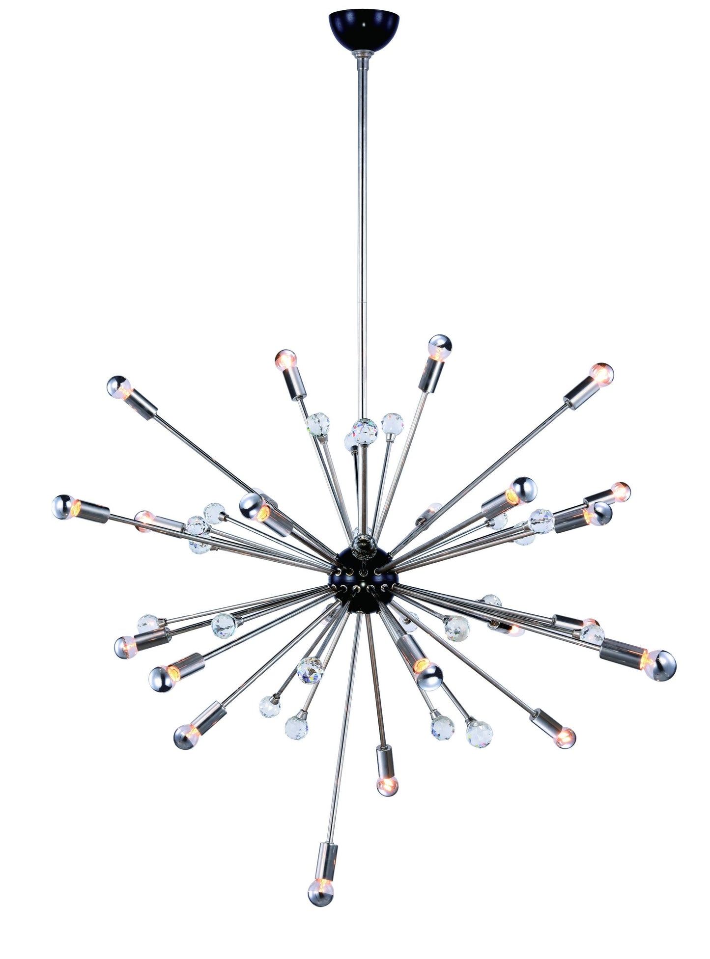 Atomi Sputnik Chrome Crystal Chandelier Pendant