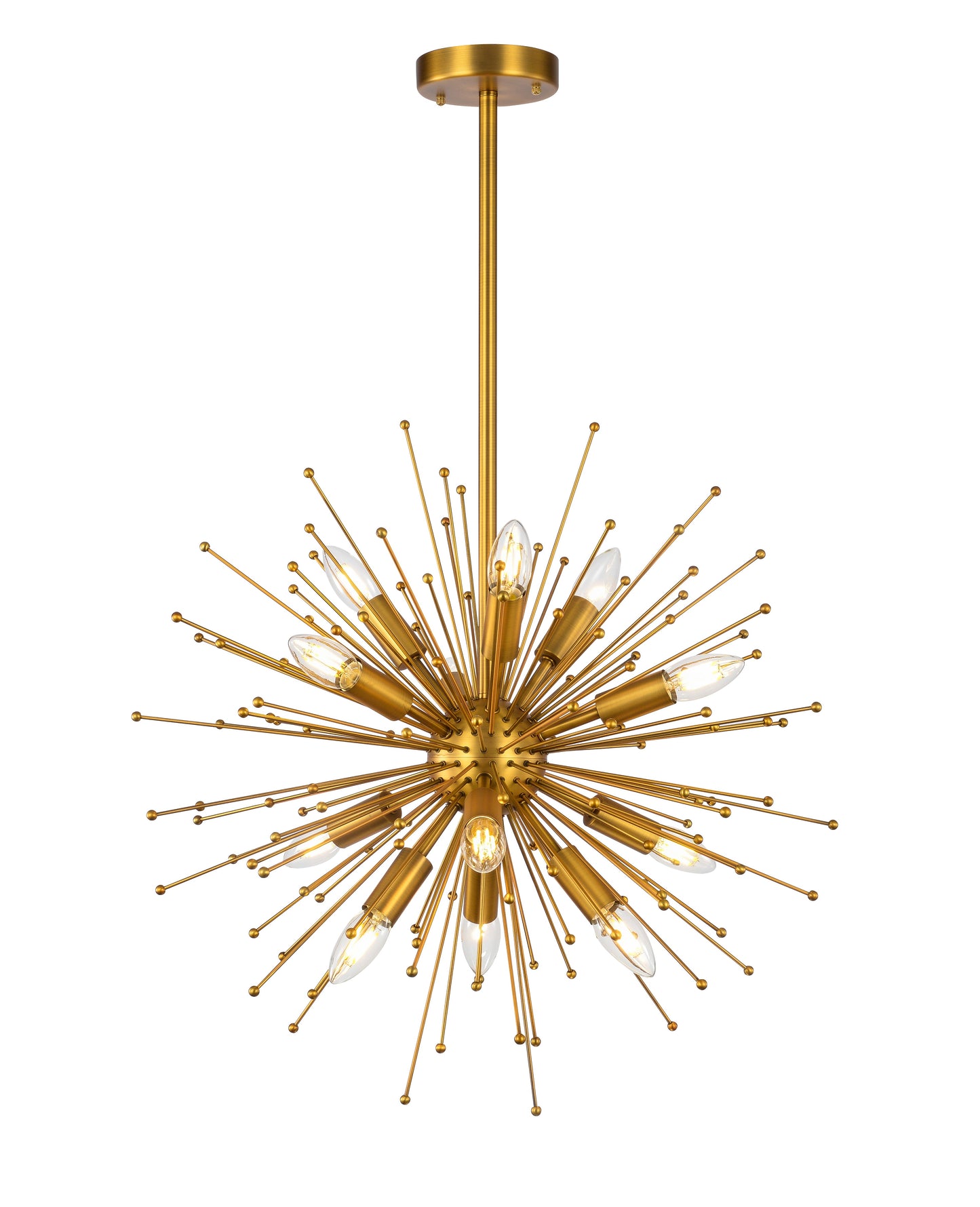 Macula Gold Sputnik Starburst Chandelier