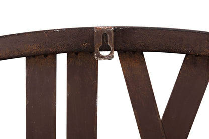 Oversized Vintage Iron Cut Out Wall Clock 120cm