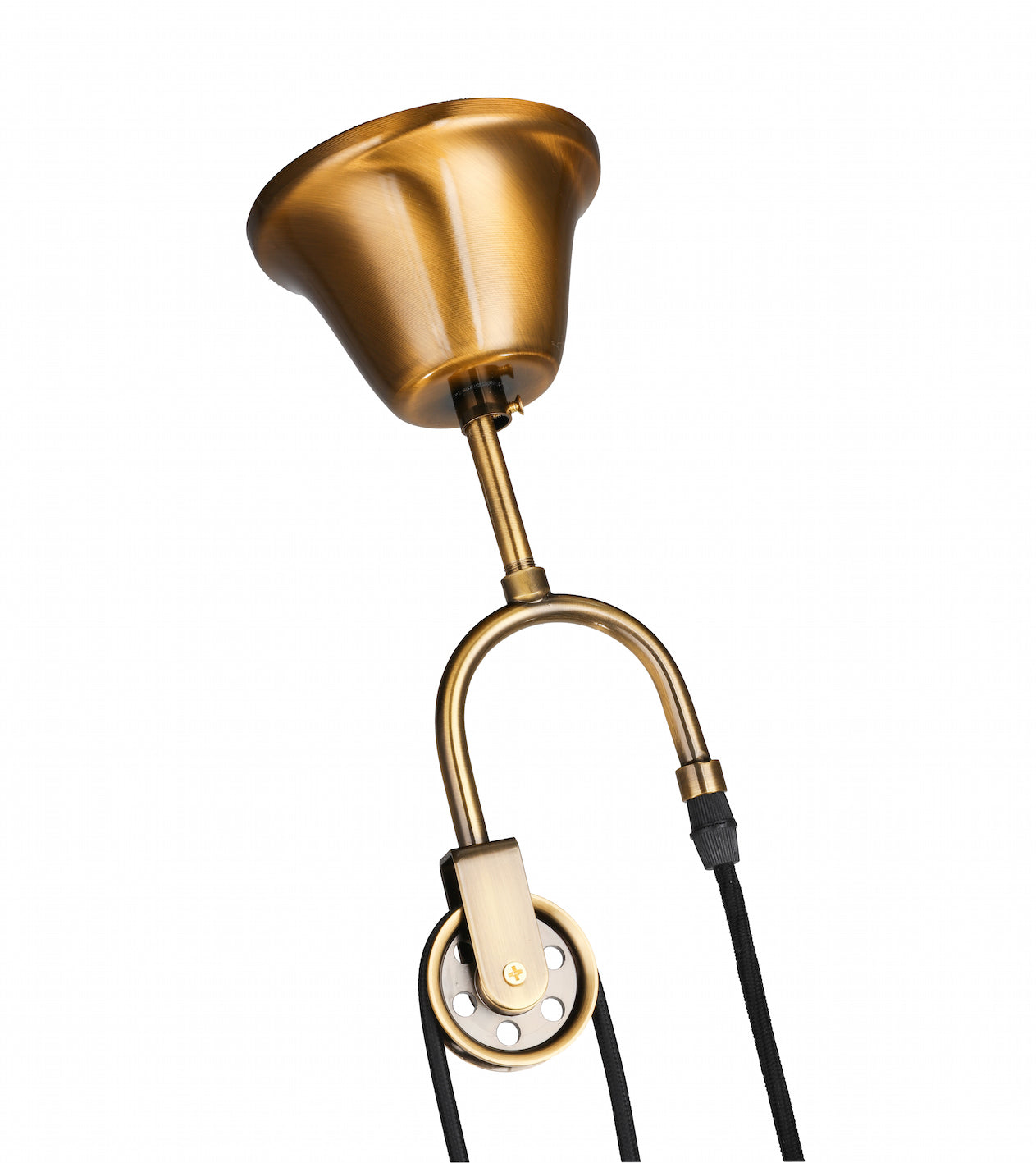 Black & Gold Balance Pendant Lamp