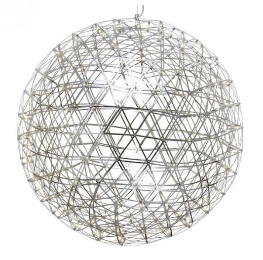 Firework Starburst Chandelier Chrome Silver Cool White Cool / Warm White XXXXL - 150cm